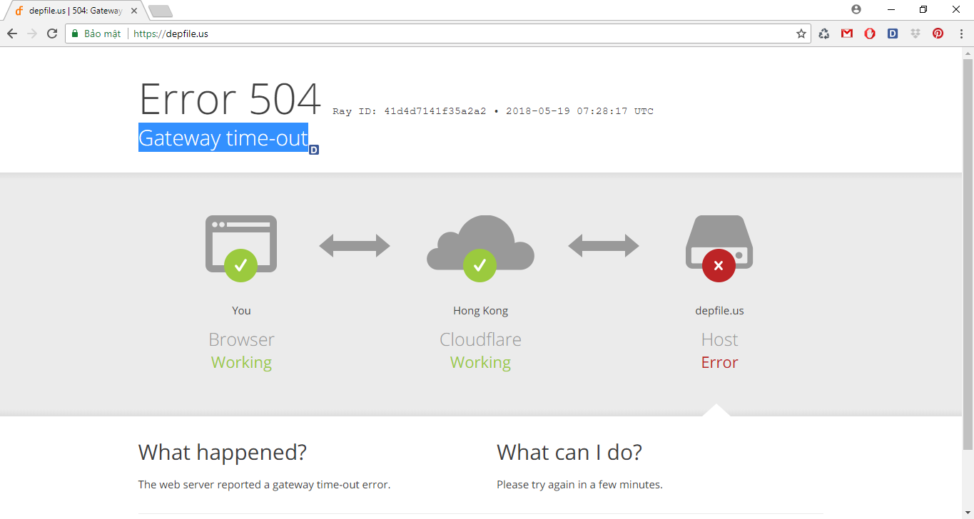 Depfile.us DepFile.Com Error 504